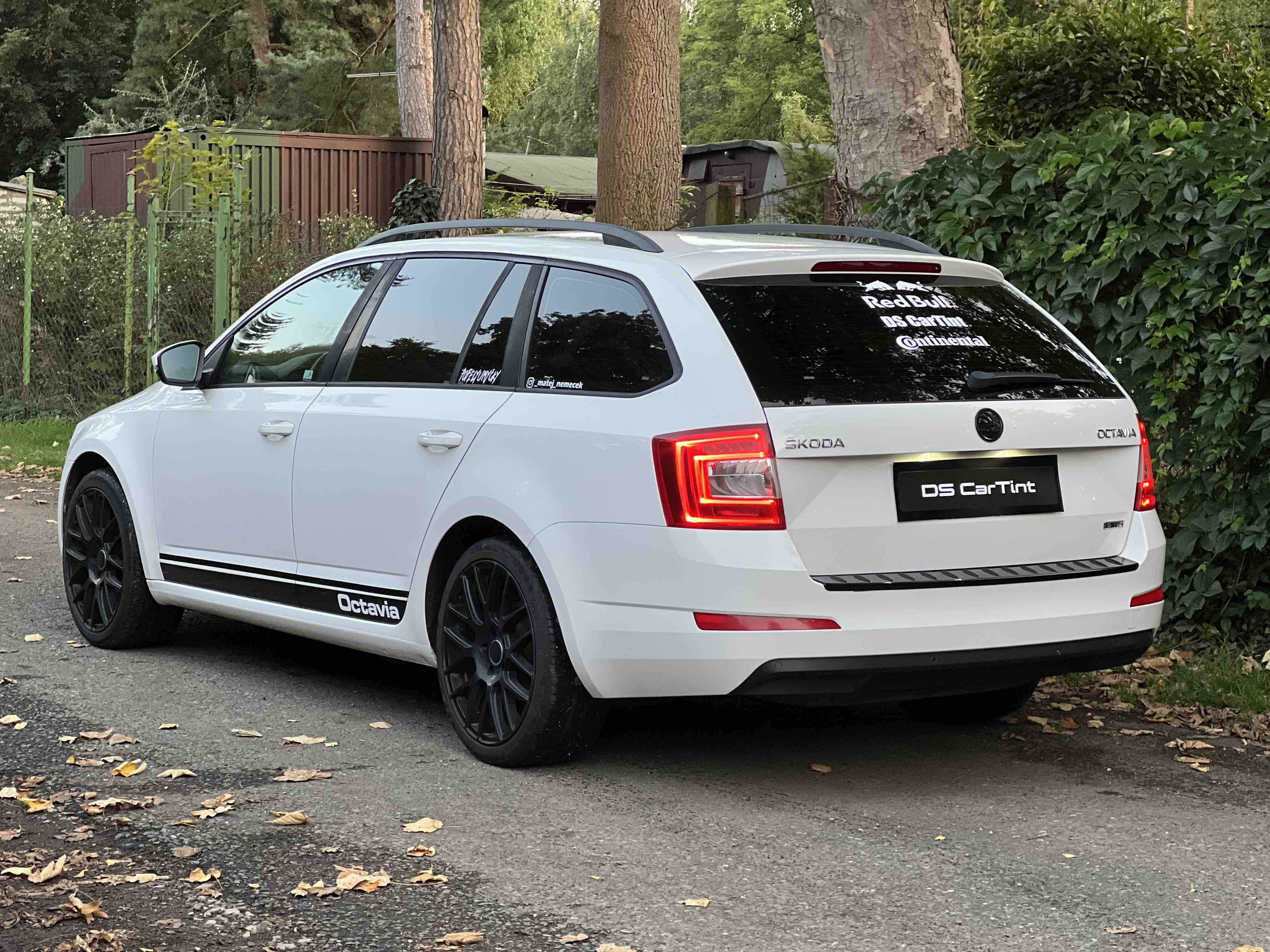 Škoda Octavia s tónovanými okny